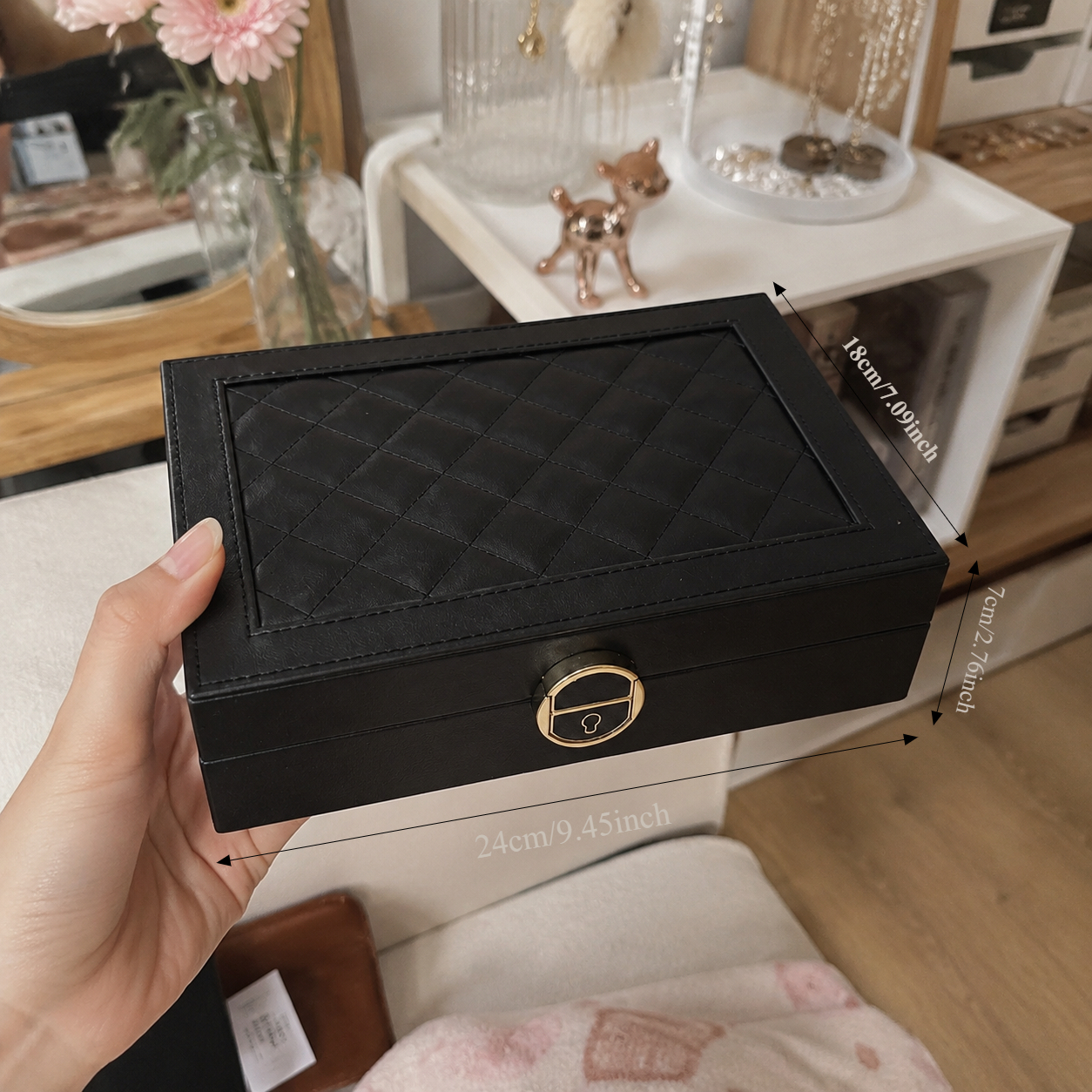 Flip-Top Buckle Storage Box